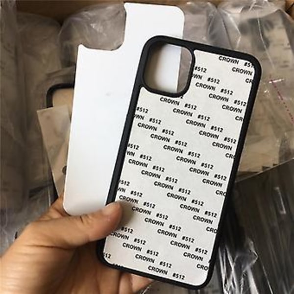 10 stk. 2D blankt sublimations-telefoncover til iPhone 14 Pro