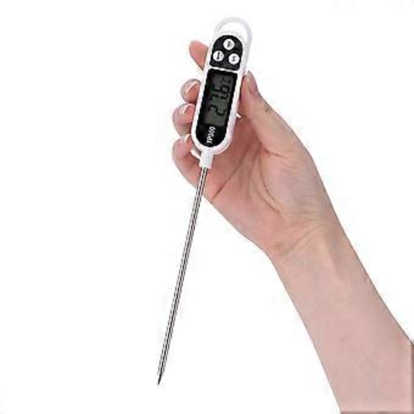 1 st LCD Digital Matlagnings Termometer Kök BBQ Kött Temperaturmätning Ny