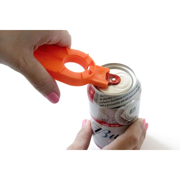 2-pack multifunktionell flask- och konservöppnare, vattenflaska i plast