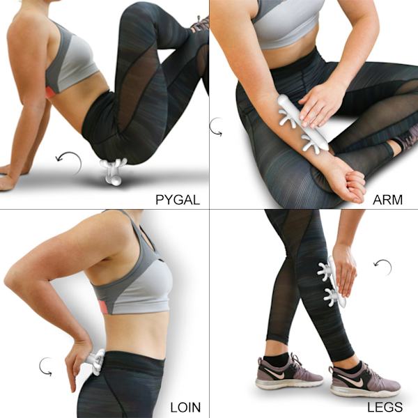 Urheilumassage-työkalu lihaskalvolla koko kehon vapauttamiseen