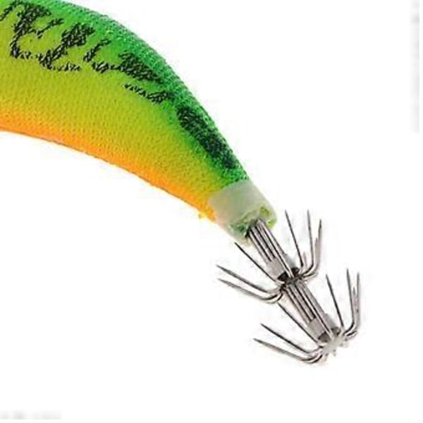 3.0# Squid Jigs Selvlysende Fiskelokker Kunstige Agn Rejer (Farve A) Color A