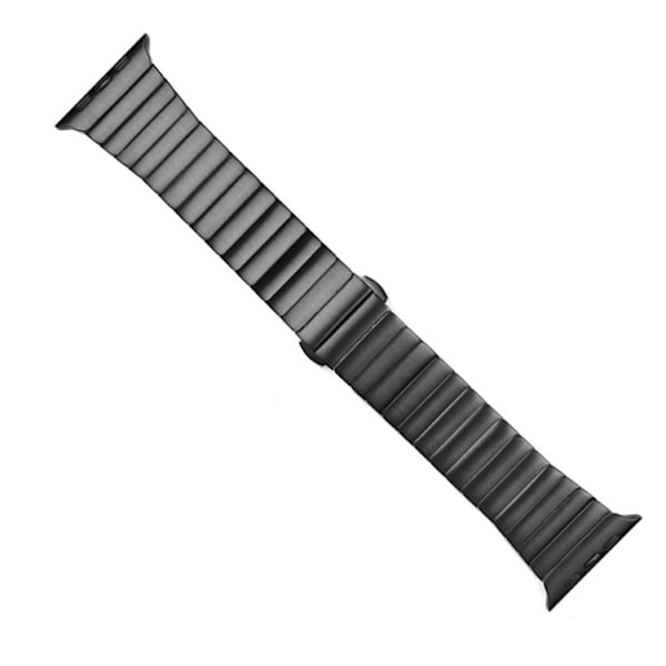 Svart 38 40 41mm, lämplig för Apple Watch Ultra 49mm metallrem