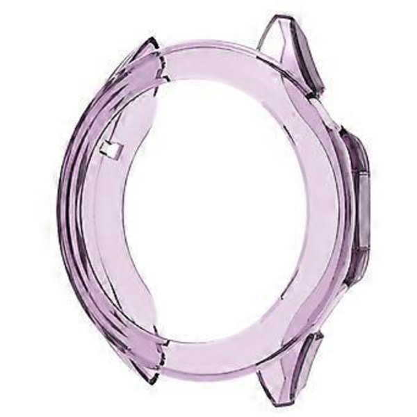 Kompatibelt skyddsfodral för GT4 41/46mm Smartwatch, lättviktigt och slitstarkt skal, stötsäkert skydd, transparent lila transparent purple 46mm