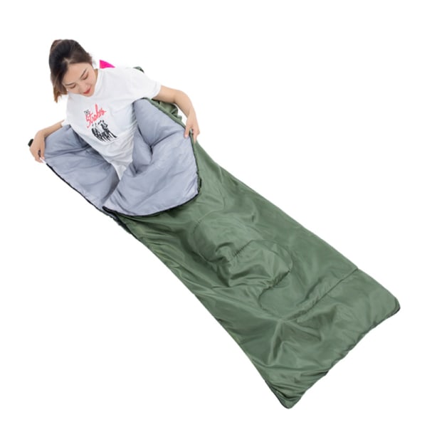 Sovsäck, 3-4 säsonger sovsäck camping, liten förpackning,