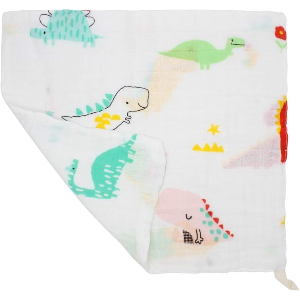 6 stk. Babyhåndklæder, Børnebomuldsmuslin Ansigtshåndklæder, 30x30cm Baby
