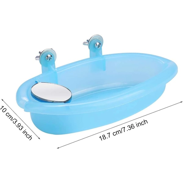 Bird Bath Bird Bath Shower Cleaning Tub Bowl Basin with Bird Hang