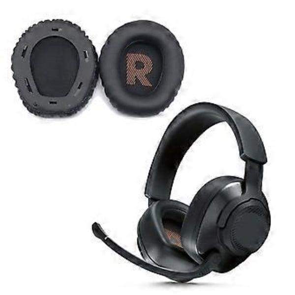 Proteinläder Öronkuddar Huvudbandsersättning för 350 360 Gaming Headset, Öronkuddar med Ljudisolerande Skum Blå Blue