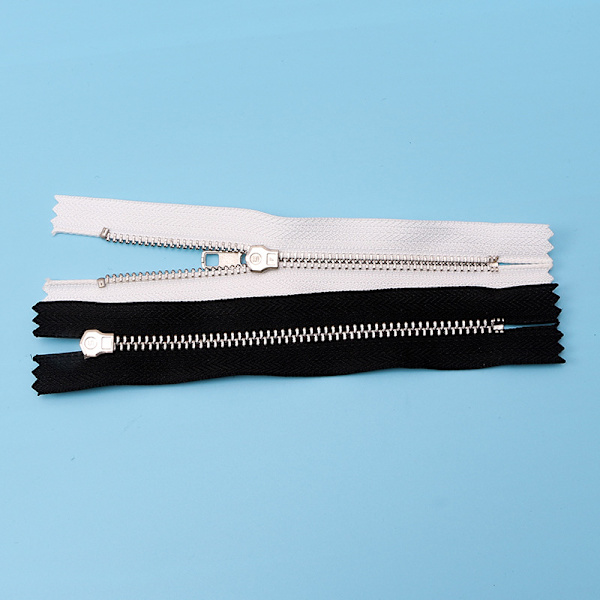 10 st (30 cm, Vit) Nylon Blixtlås för Sömnad, Blixtlås i Bulk