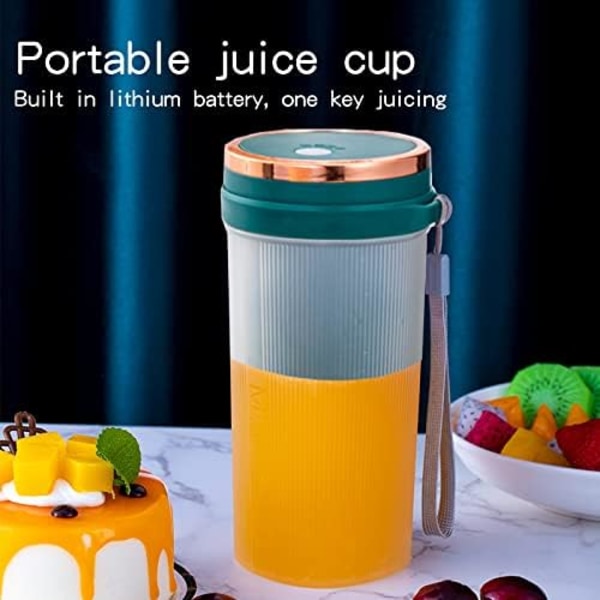 Bærbar Blender, Mini Blender Kop til Shakes og Smoothies Aftagelig