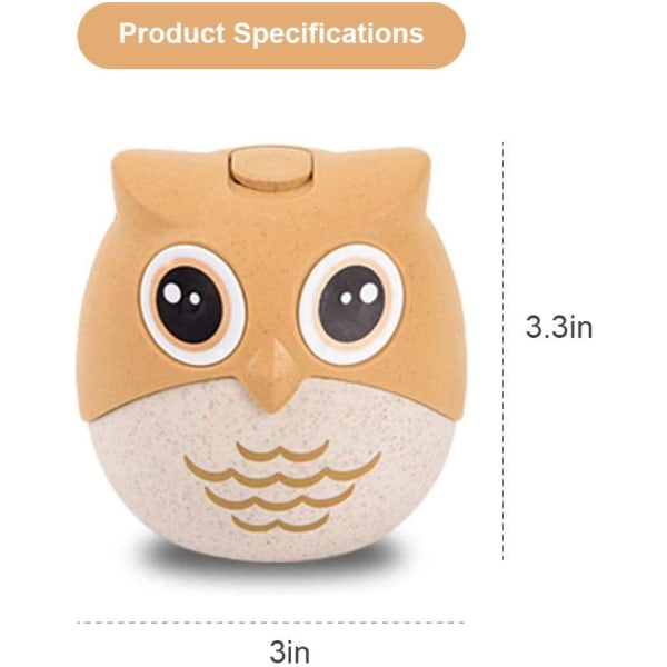 1pc Cute Owl Toothpick Dispenser/Toothpick Holder; Funny, Automat