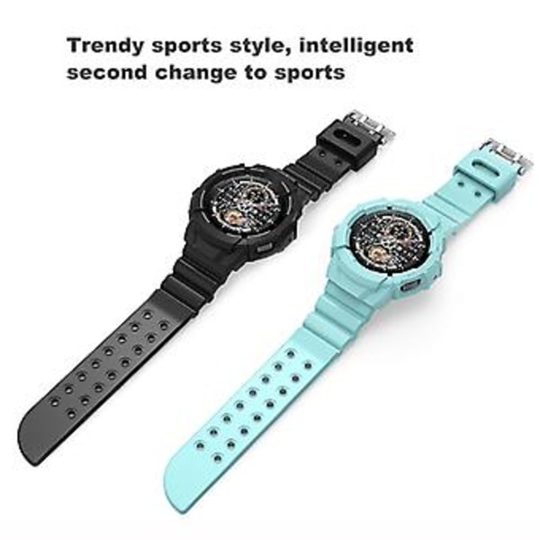 Silikone Urrem Til Samsung Galaxy Watch5 44mm Cyan