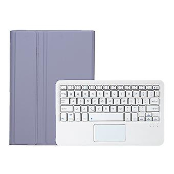 Näppäimistö + Kotelo Samsung Galaxy Tab A8 2021 Vaaleanvihreä Purple