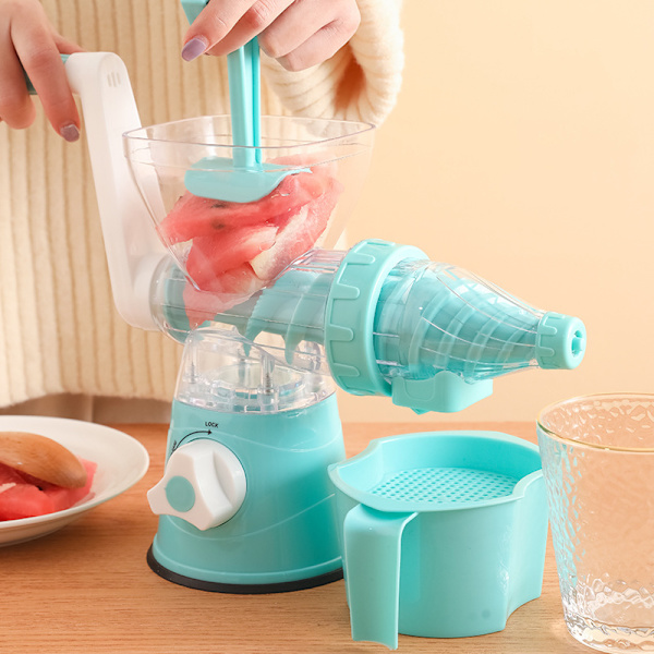 Professionell grön juicepress 1 st manuell juicepress och apelsinpress