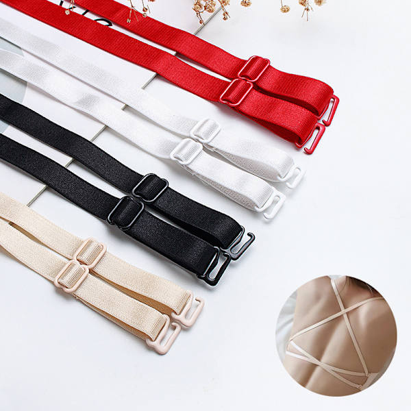 Lingerietillbehör 12mm(Set om 3) Justerbar axelrem E