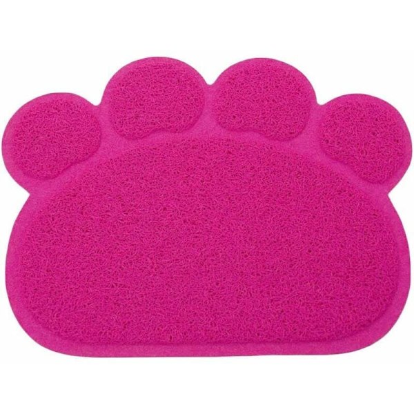 30*40cm Rosa Pote Form Katte- og Hundeunderlag Kuldkasse Dæksel Skridsikker Foo