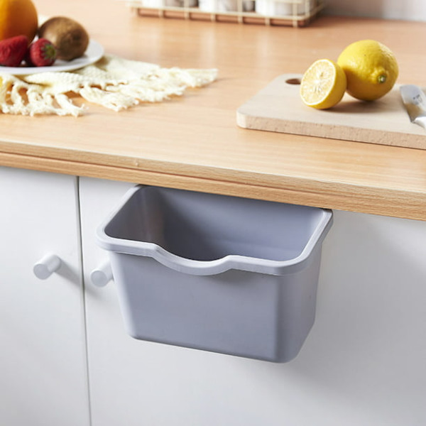 Kreativ multifunktionell plast kök skrivbord hängande matavfall