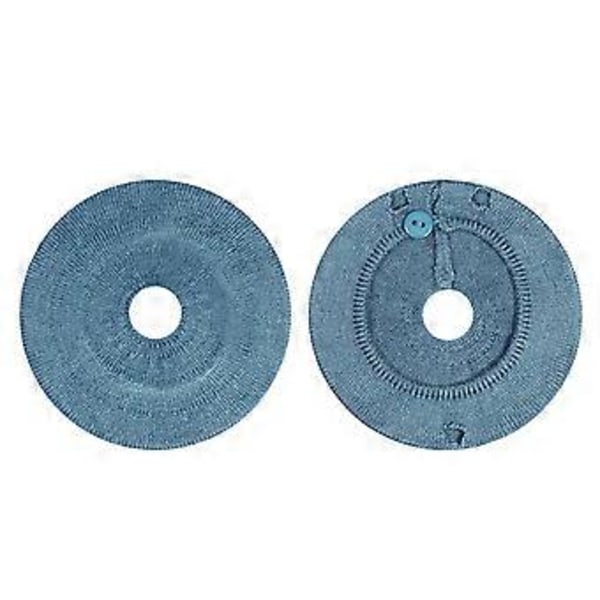 Flexibelt tyghörlursskydd Stor Storlek, Tvättbart Öronkuddsskydd för Headset Tygkuddsskydd Ersättning Blå Blue