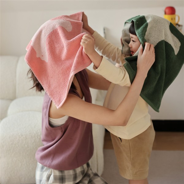 Baby Håndklæder Håndklæder Bambus Fiber Ansigts Servietter 34*76 Cm Børn T