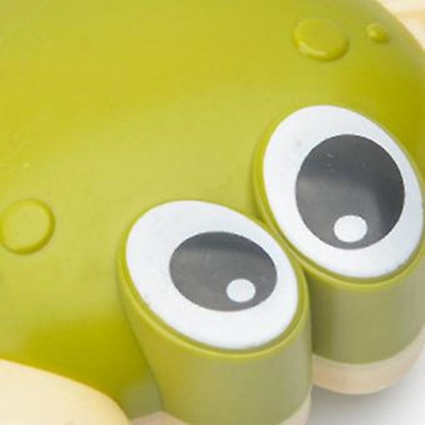 Badleksaker för småbarn, Uppdragbara badkarleksaker för 6 till 12 månader pojkar flickor Green
