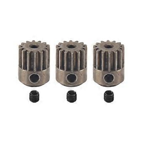 3 stk. Metal Motor Gear Pinion Gear 14T til HAIBOXING HBX 16889 16889A 16890 16890A SG1601 SG1602 RC C