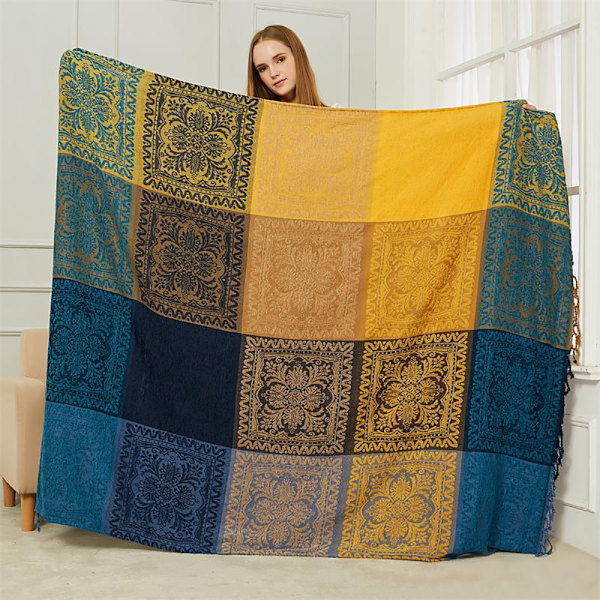 Sofa Dekorativt Stolovertrekk for Sofa Seng (220 x 260 CM)
