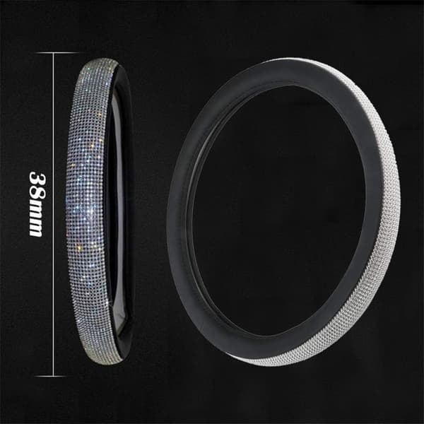 38CM-Universal Bilratt Skydd Strass Anti-Slip Ste