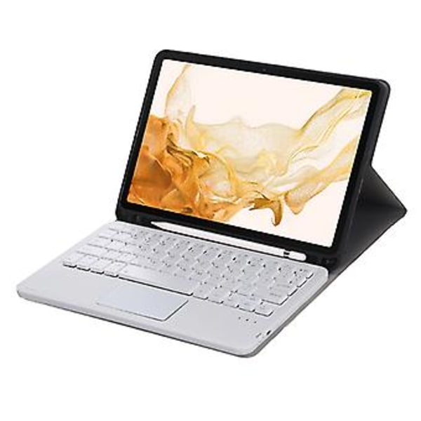 Tangentbord + Fodral För Samsung Galaxy Tab S8 11 tum SM-X700 Guld Gold