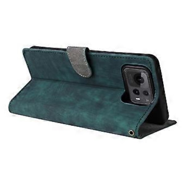 Plånboksfodral för Asus Zenfone 12 Ultra 5G med RFID-skydd, PU-läder, visningsstativ Green