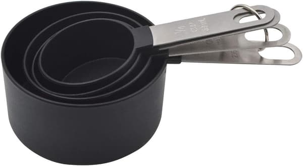 Mätkopp i plast med måttsked - 8-delars set - Kopp en