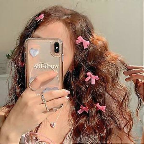 200 st Mini Rosetter Små Bandrosetter Rosettblommor Applikationer DIY Hantverk för Sömnad Scrapbooking Bröllop och Present Gul Yellow