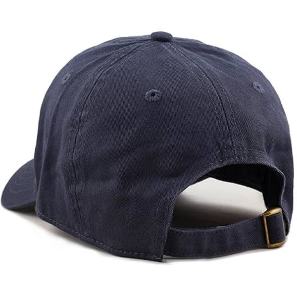 Baseball Dad Hat til kvinder og mænd - Blank, vasket, lav profil, bomuld og D