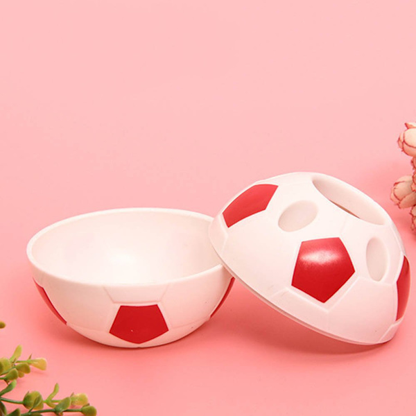 Sett med 2 stk Kreative Fotballformede Blyantstativ Blyantbeholder Multifunksjonell
