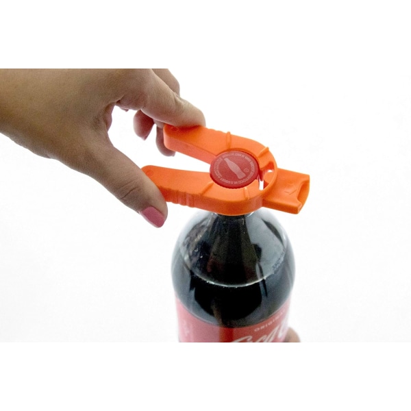 2-pack multifunktionell flask- och konservöppnare, vattenflaska i plast