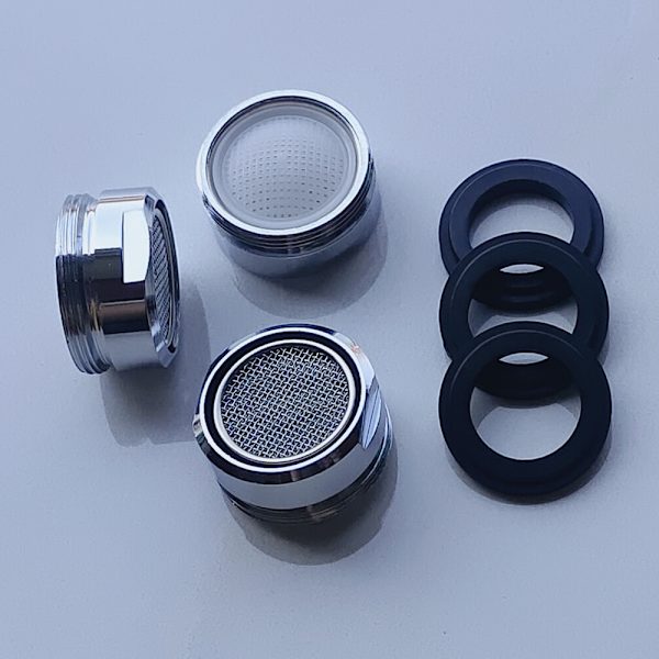 23,5 mm hanmunstycke, set med 3 vattenbesparande kranluftare med Sta