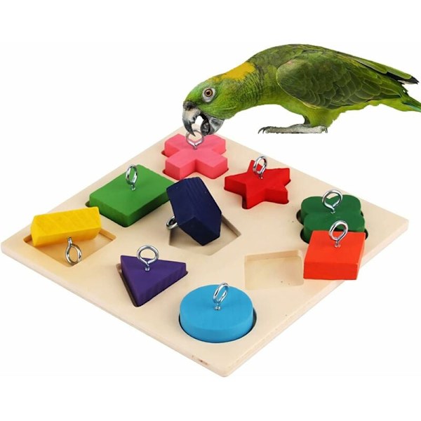 9 kpl Papukaija Leikkikalut Budgie Leikkikalut Lintujen Leikkikalut Puzzle Bird Budgies Harjoittelu