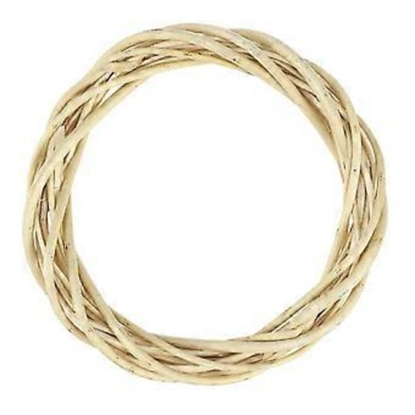 Viiniköynnöskranssi Viiniköynnösoksakranssi Koristeellinen puuoksa askarteluun Oven koristeluun (Halkaisija 20cm Puunvärinen)