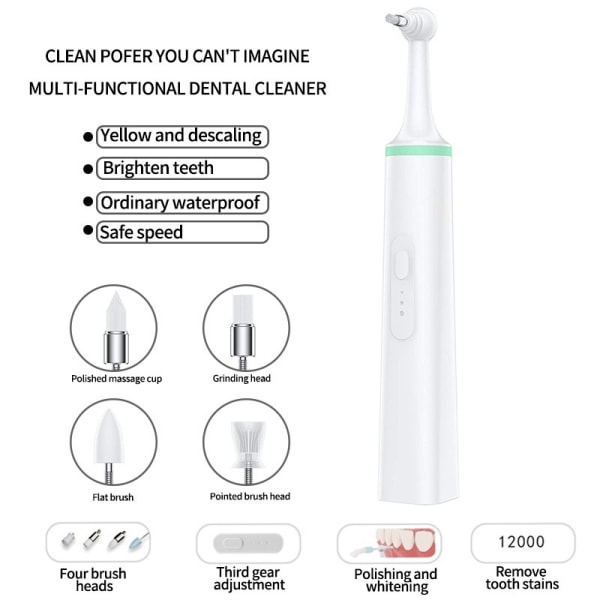 Elektrisk tannbørste for kjæledyr, verktøy for rengjøring av tennene for katt, katt, elektrisk Do