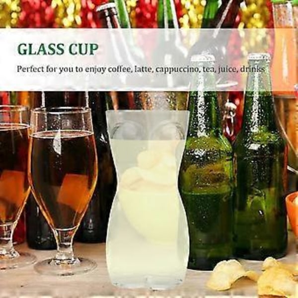 1 st Glas Kopp Naken Kvinna Kopp Kroppsformad Kopp Nattklubb Vinglas Behållare