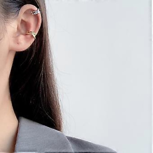 Øre Cuff Wrap Øreringe Sterling Sølv