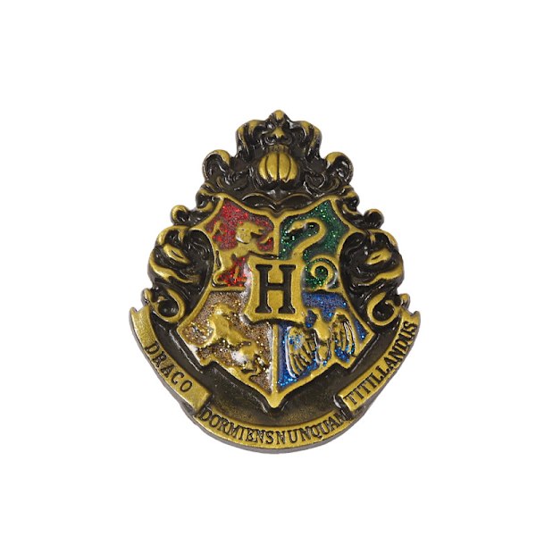 Harry Potter Tylypahkan seos rintamerkki muistomerkki faneille lahja（3）
