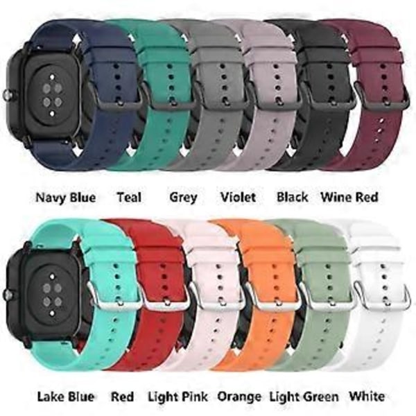 Silikone Urrem Til Huami Amazfit GTS 2 Mini Rem Smart Watch Band Sportsarmbånd