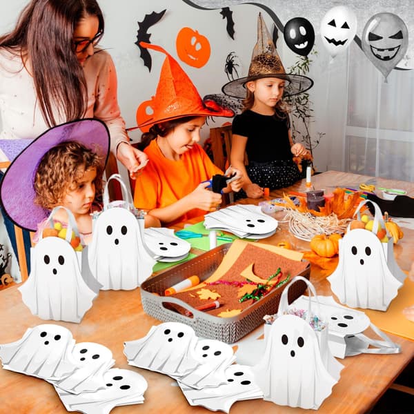12-pack Halloween godispåsar, små spökväskor, spököverraskningspåsar 12pcs