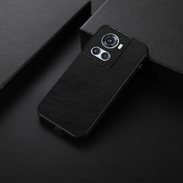 Kaksivärinen Litsi-kuvioitu PU-kotelo OnePlus Ace -puhelimelle