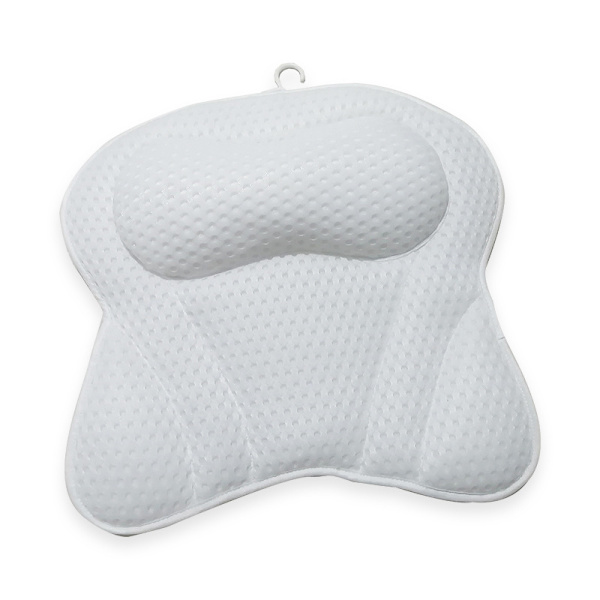 Badekarpute, 4D Air Mesh Ergonomiske Badeputer for Nakke og Rygg