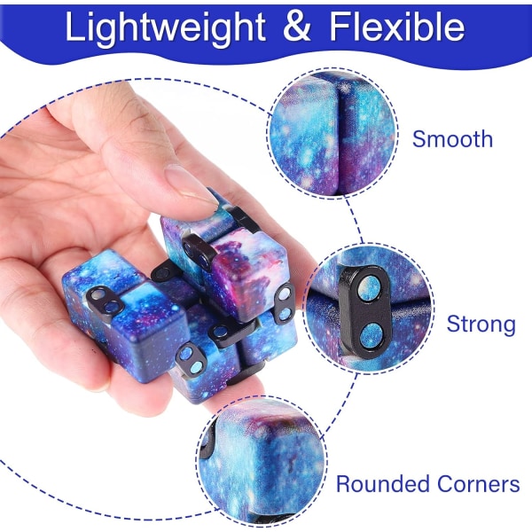 Vægt/rundt hjørne Dekompression Infinity Cube Legetøj, voksen/barn