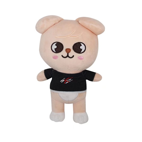 Skzoo - Stray Kids 20cm Docka, Plyschleksak, Chan Leebit Dwaekki Jini