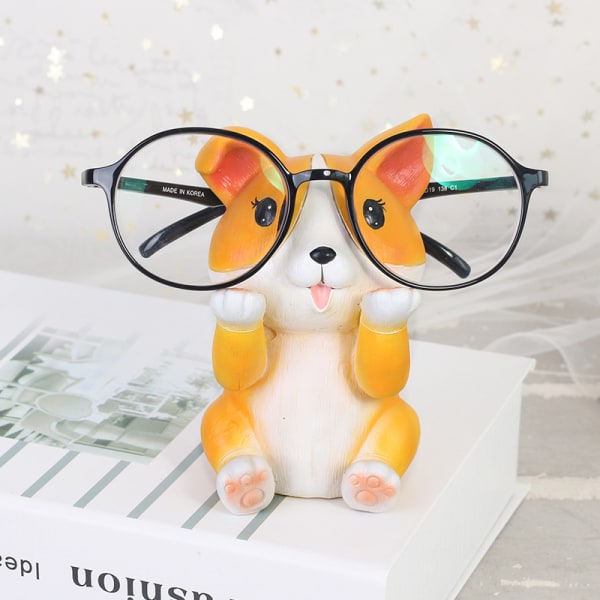 1 STK corgi Brilleholder Solbrilleholder Lesebrilleholder