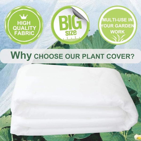 1 stk. Nonwoven plante tæppe til varmeisolering og fugt