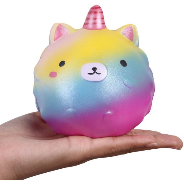 1 stk. Squishies Enhjørning Bjørn Jumbo Squishy Langsomt Stigende Kawaii Scen
