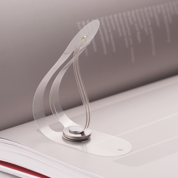 2 Pieces Portable Bookmark Reading Lamp, Reading Lamp for Bedtim